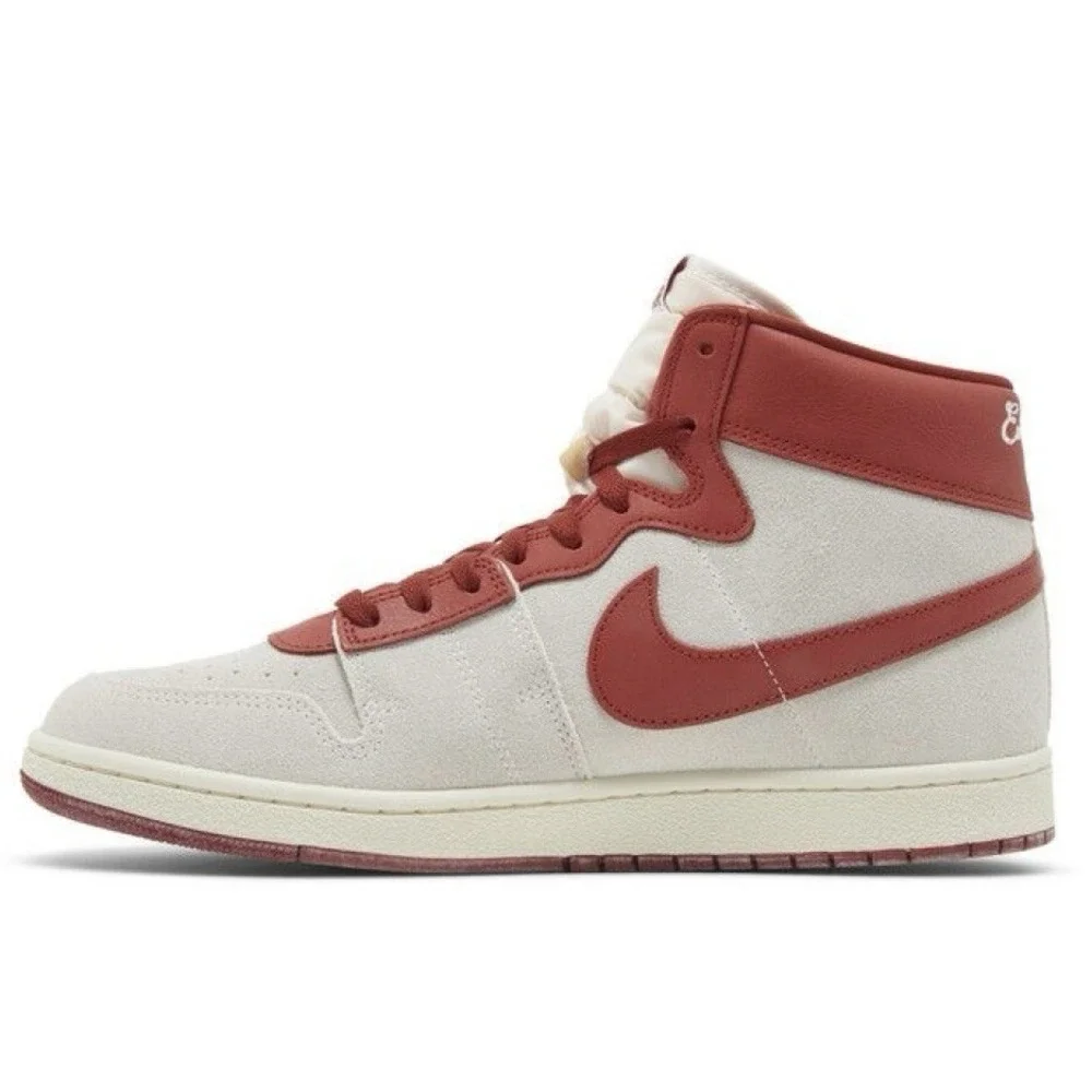 Jordan Air Ship PE SP White Red Athletic Shoes DZ3497 106 Men's Size 13